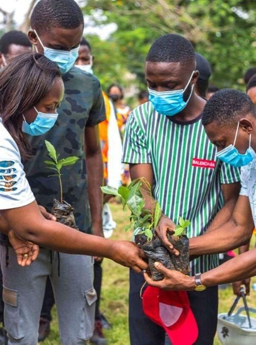 Tree planting — Climate action in Kenya